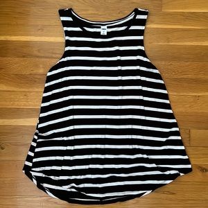 Old Navy black and white tunic